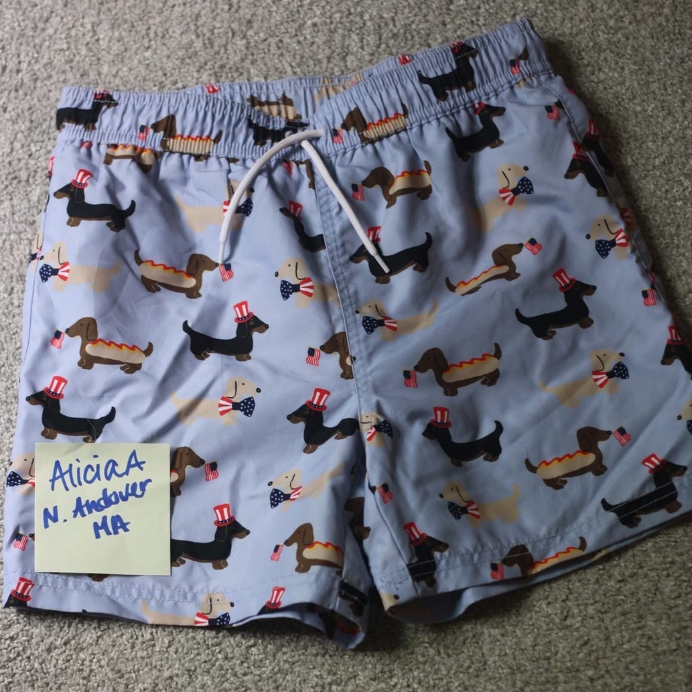 Janie & Jack Swim Trunks (size 8)